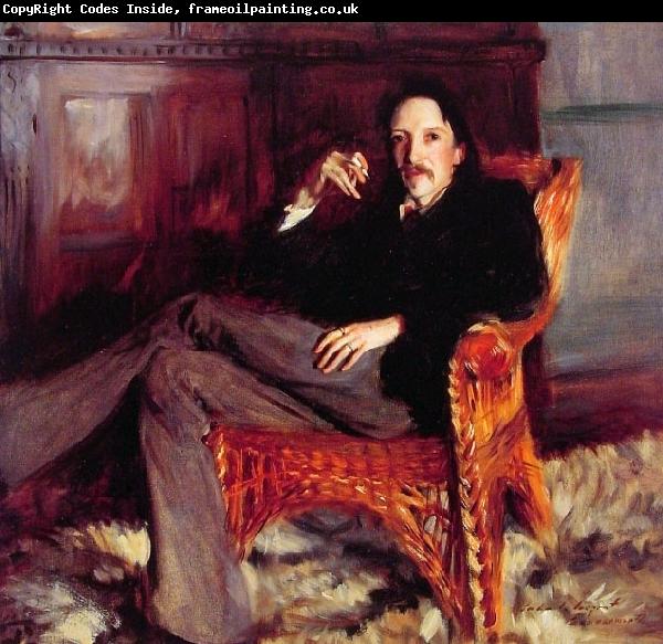 John Singer Sargent Robert Louis Stevenson by Sargent